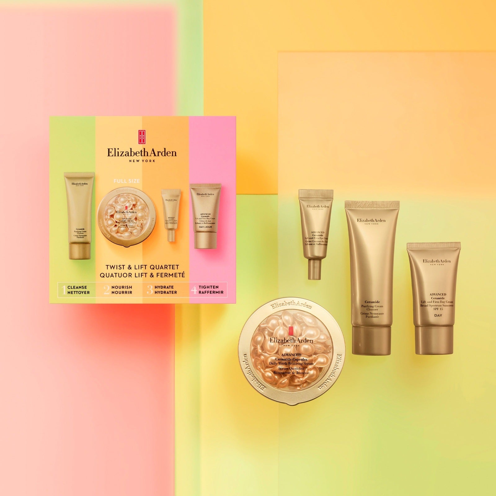Elizabeth Arden Ceramide Twist & Lift Quartet 4-Piece Gift Set 4 Shaws Department Stores
