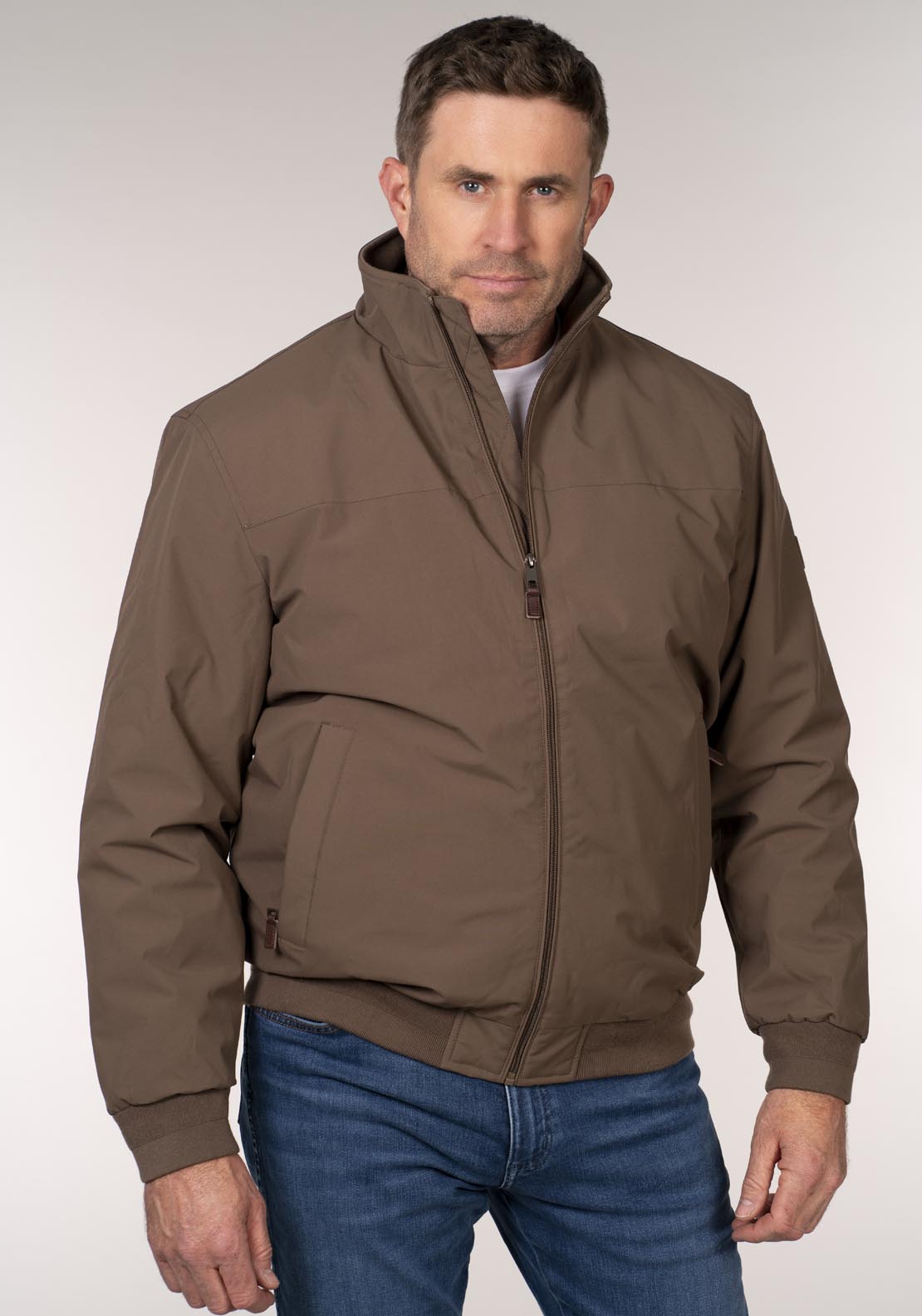 Yeats Seasonal Jacket - Brown 1 Shaws Department Stores