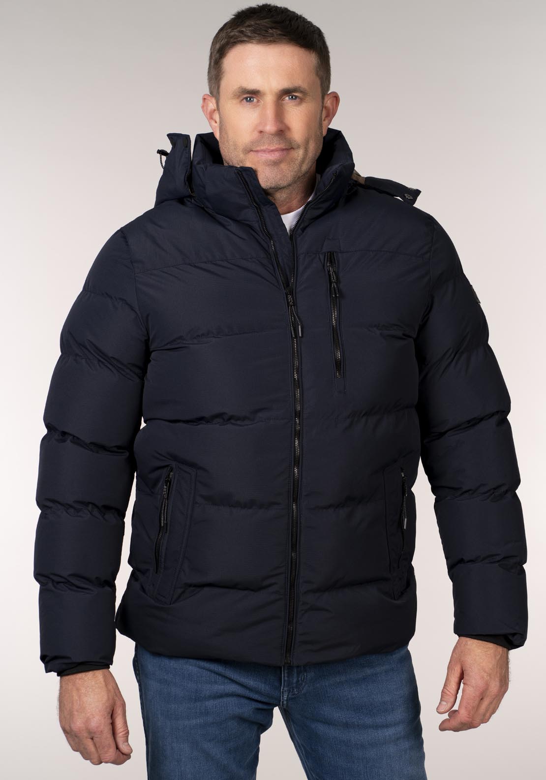 Yeats Winter Jacket - Blue 4 Shaws Department Stores