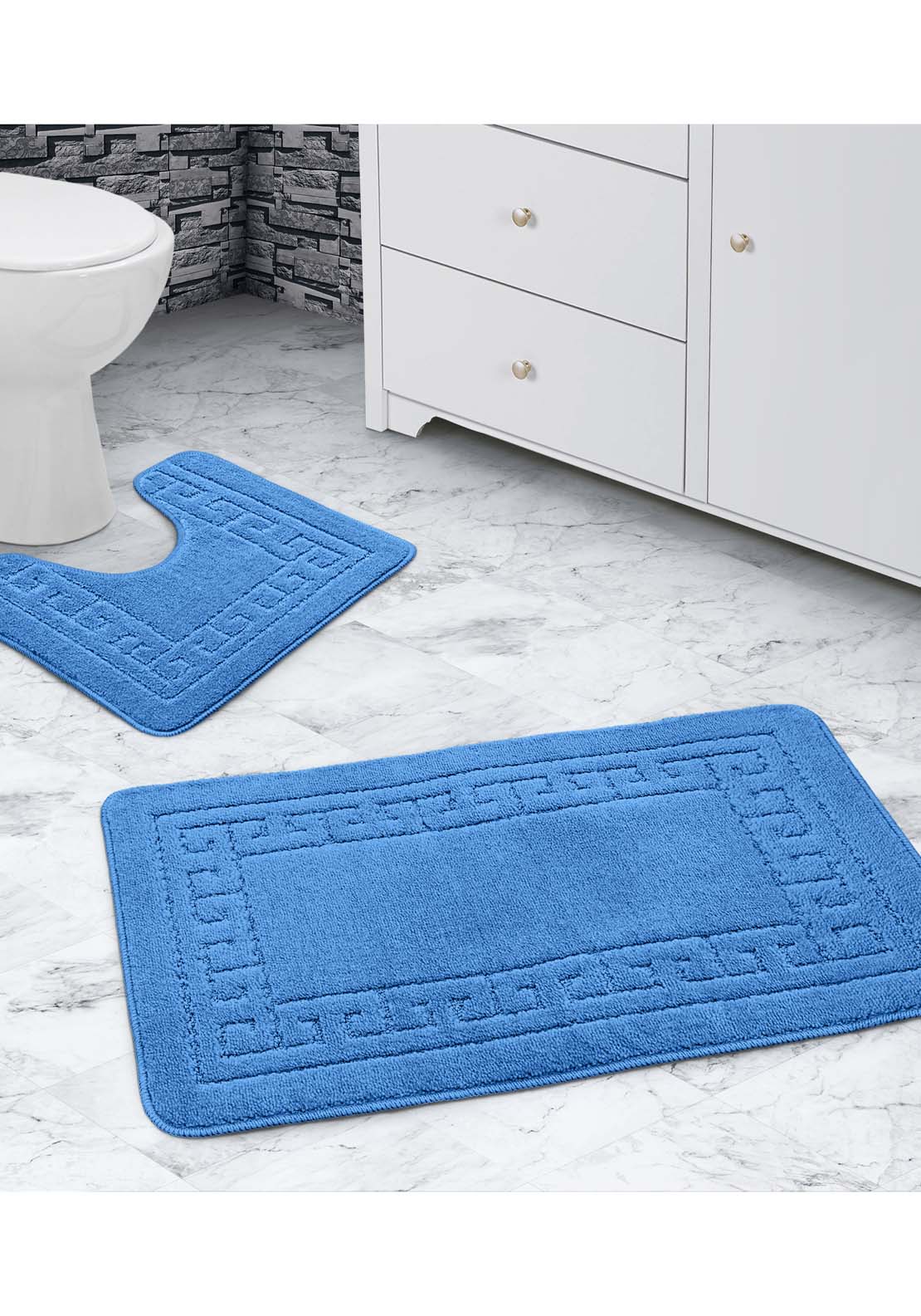 Velosso Greek Bath Mat Set 6 Shaws Department Stores