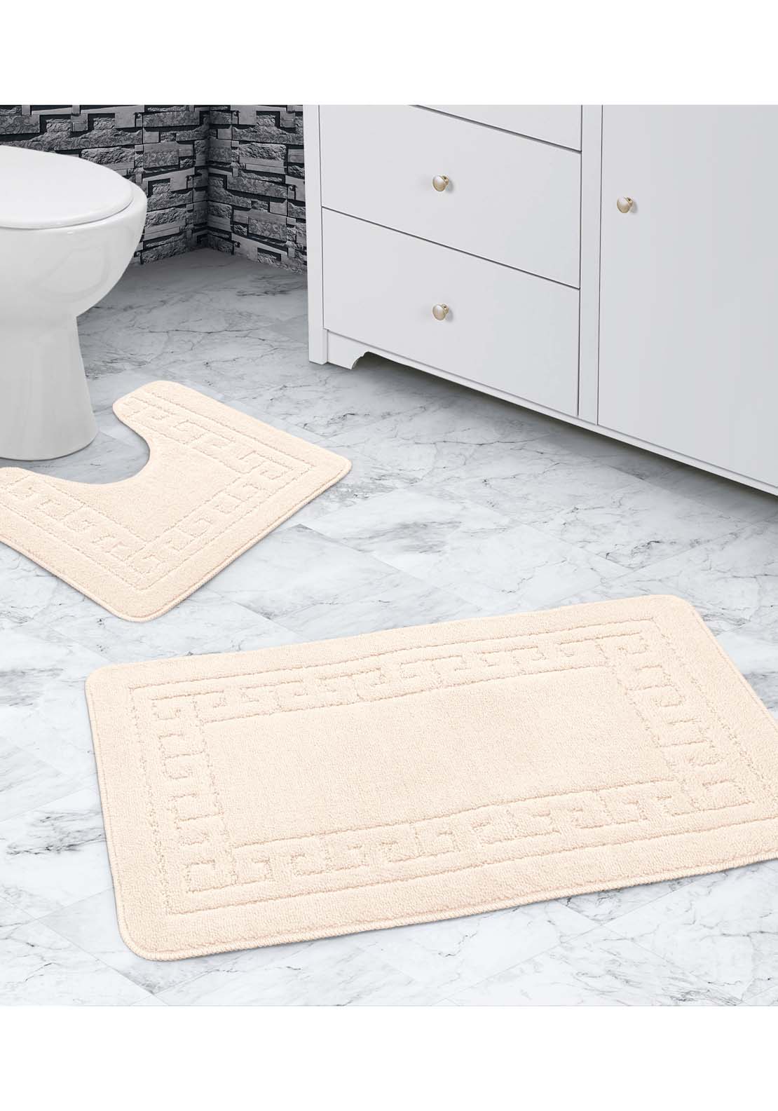 Velosso Greek Bath Mat Set 1 Shaws Department Stores