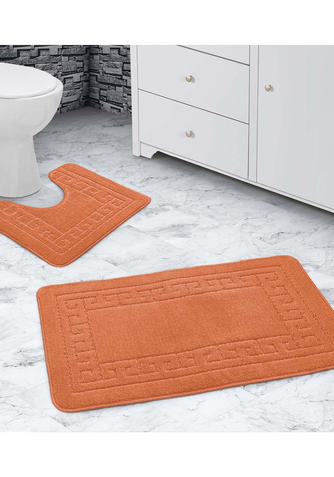 Velosso Greek Bath Mat Set 8 Shaws Department Stores