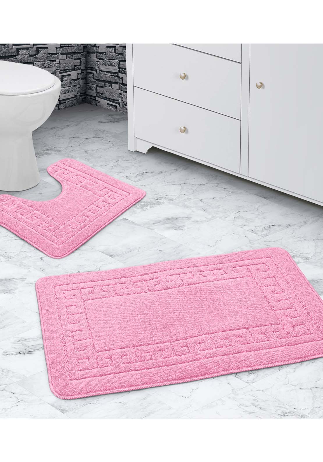 Velosso Greek Bath Mat Set 7 Shaws Department Stores