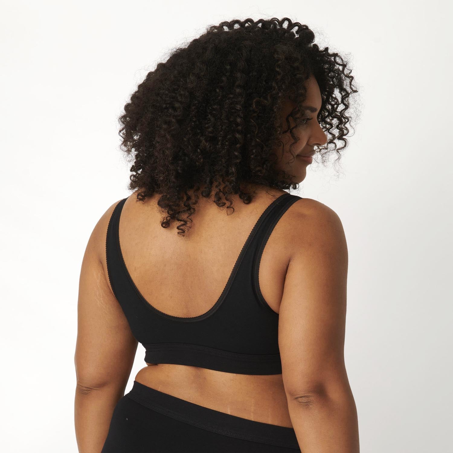 Sloggi Double Comfort Top Bra - Black 4 Shaws Department Stores