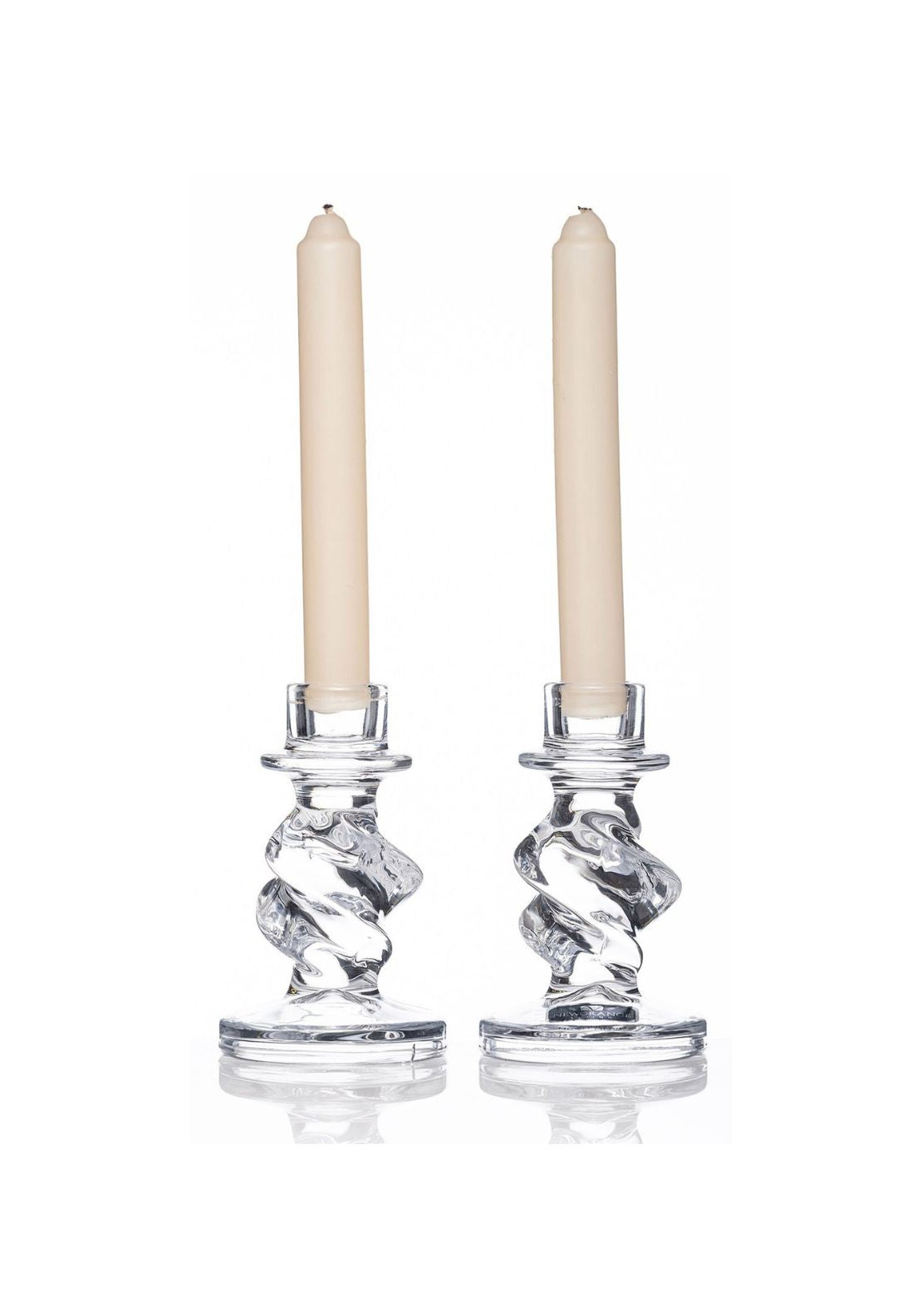 Newgrange Living Cara Pillar Candleholder - Clear 1 Shaws Department Stores