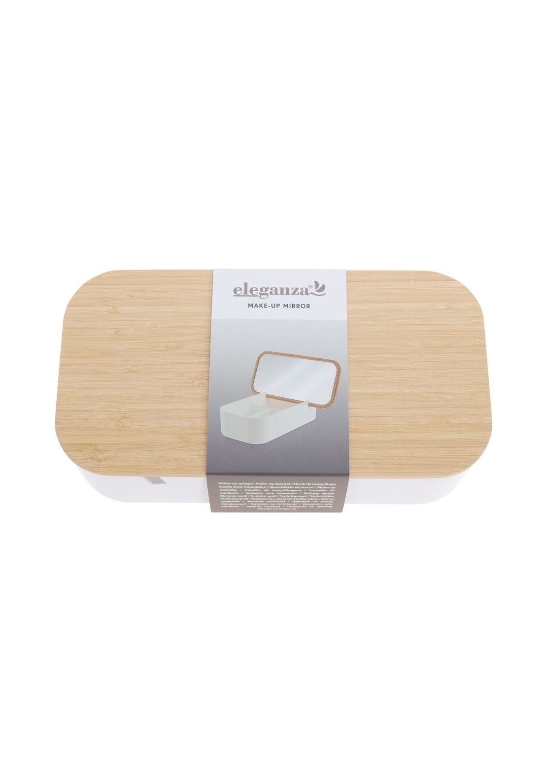 Make Up Mirror with Organiser - Nude