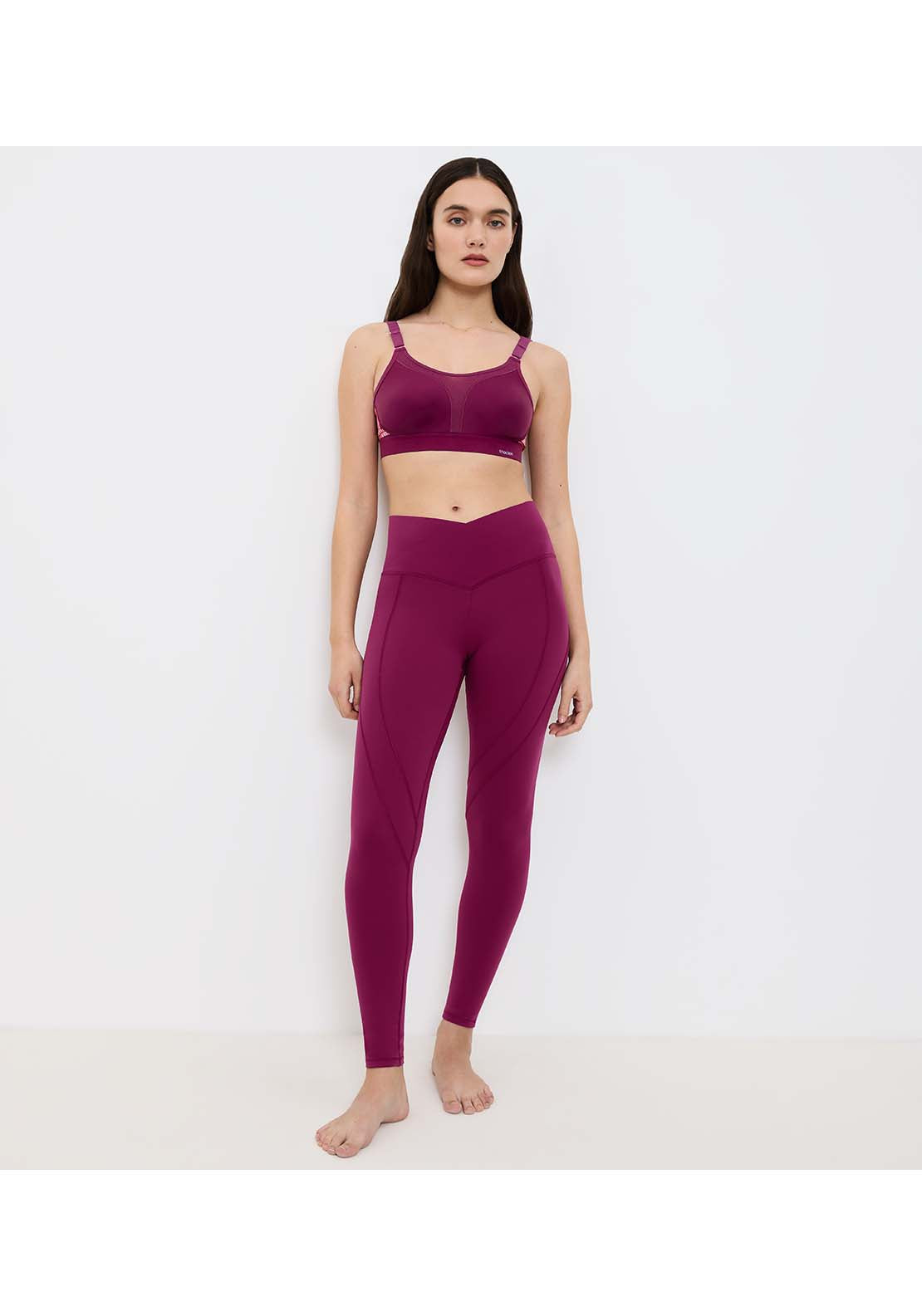 Triaction Triaction Extreme Lite Sports Bra - Wine 5 Shaws Department Stores