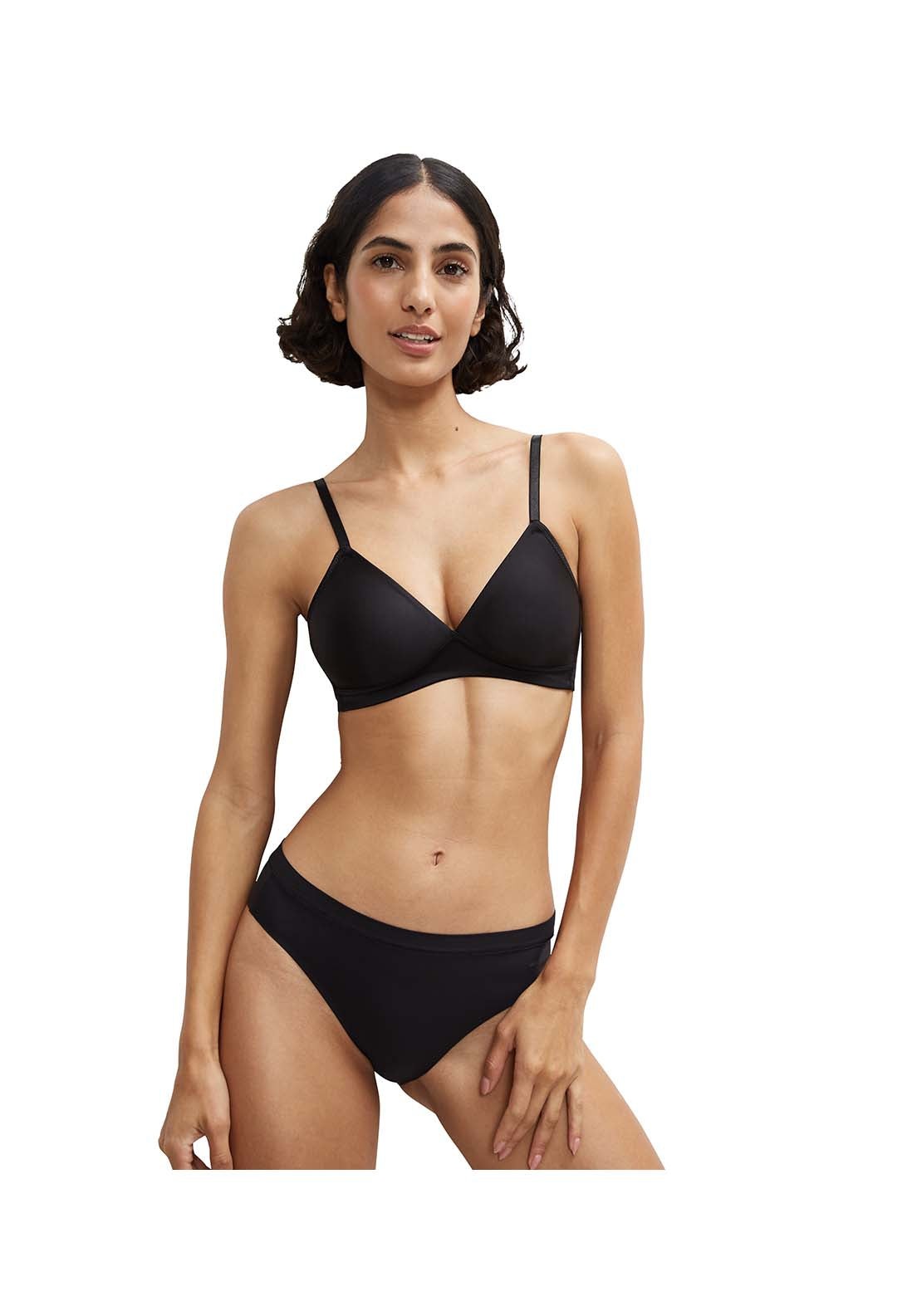 Triumph Soft Sensation Bra - Black 5 Shaws Department Stores