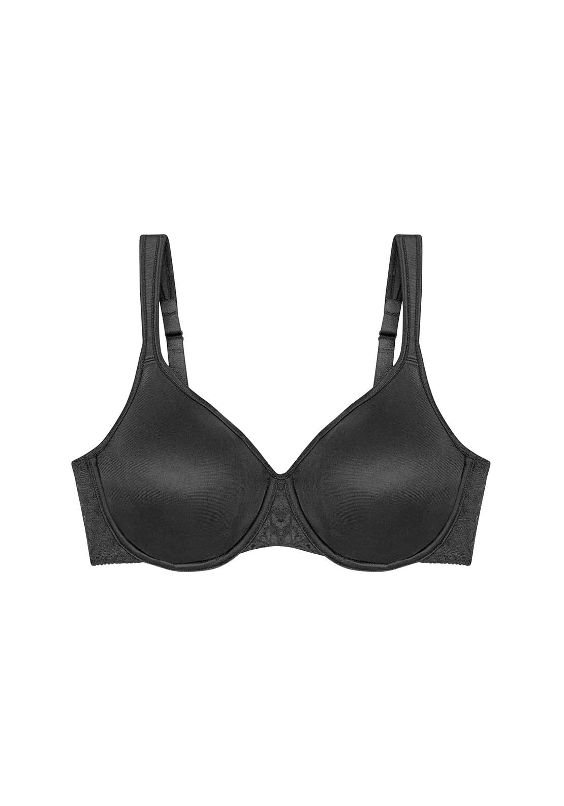 Triumph Comfort Minimiser Wired Bra - Black 1 Shaws Department Stores