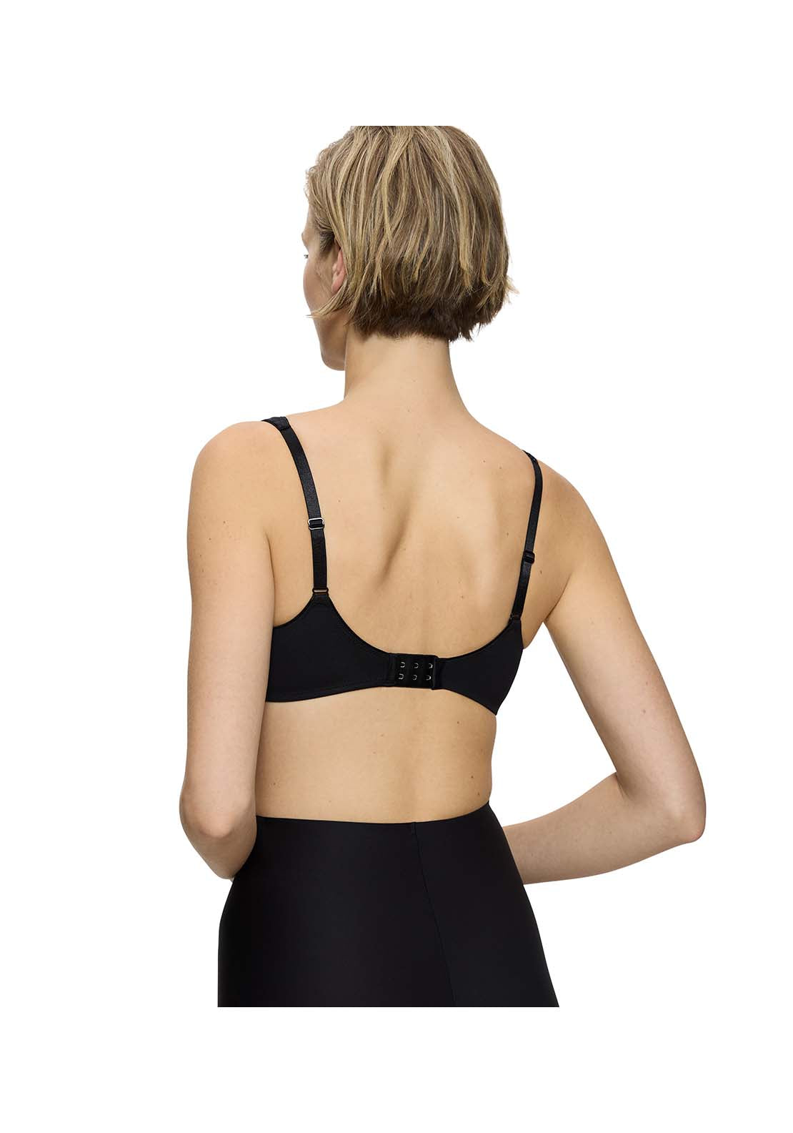 Triumph Modern Softcotton Wired Bra - Black 3 Shaws Department Stores