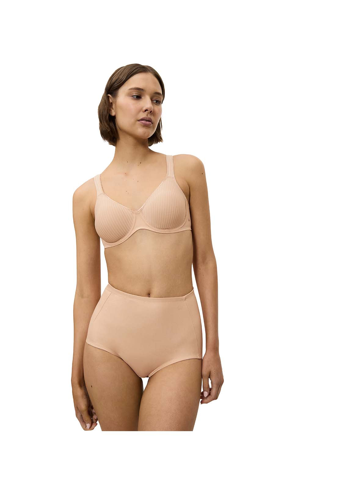 Triumph Modern Softcotton Wired Bra - Beige 4 Shaws Department Stores