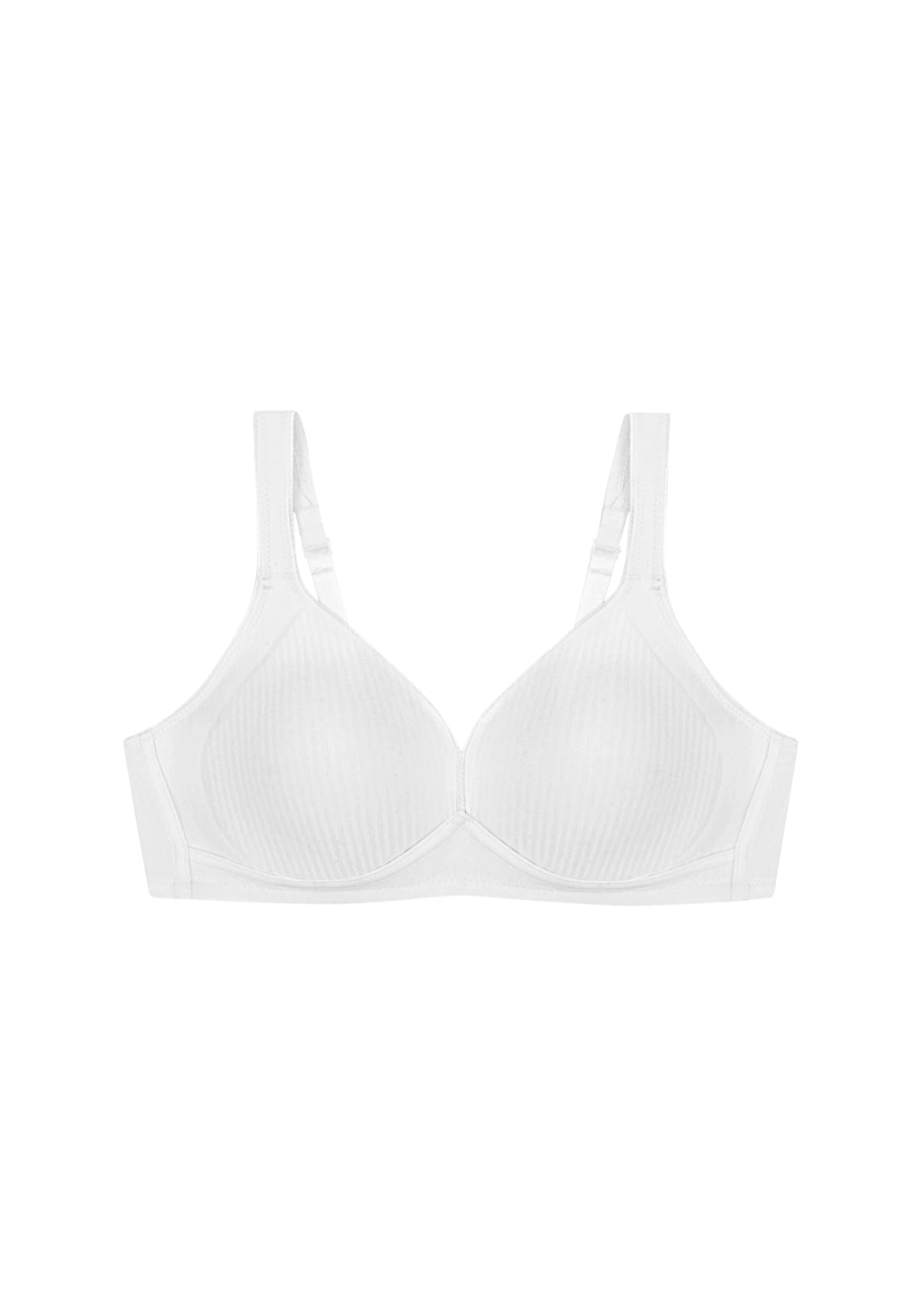 Triumph Modern Softcotton Non Wired Bra - White 5 Shaws Department Stores