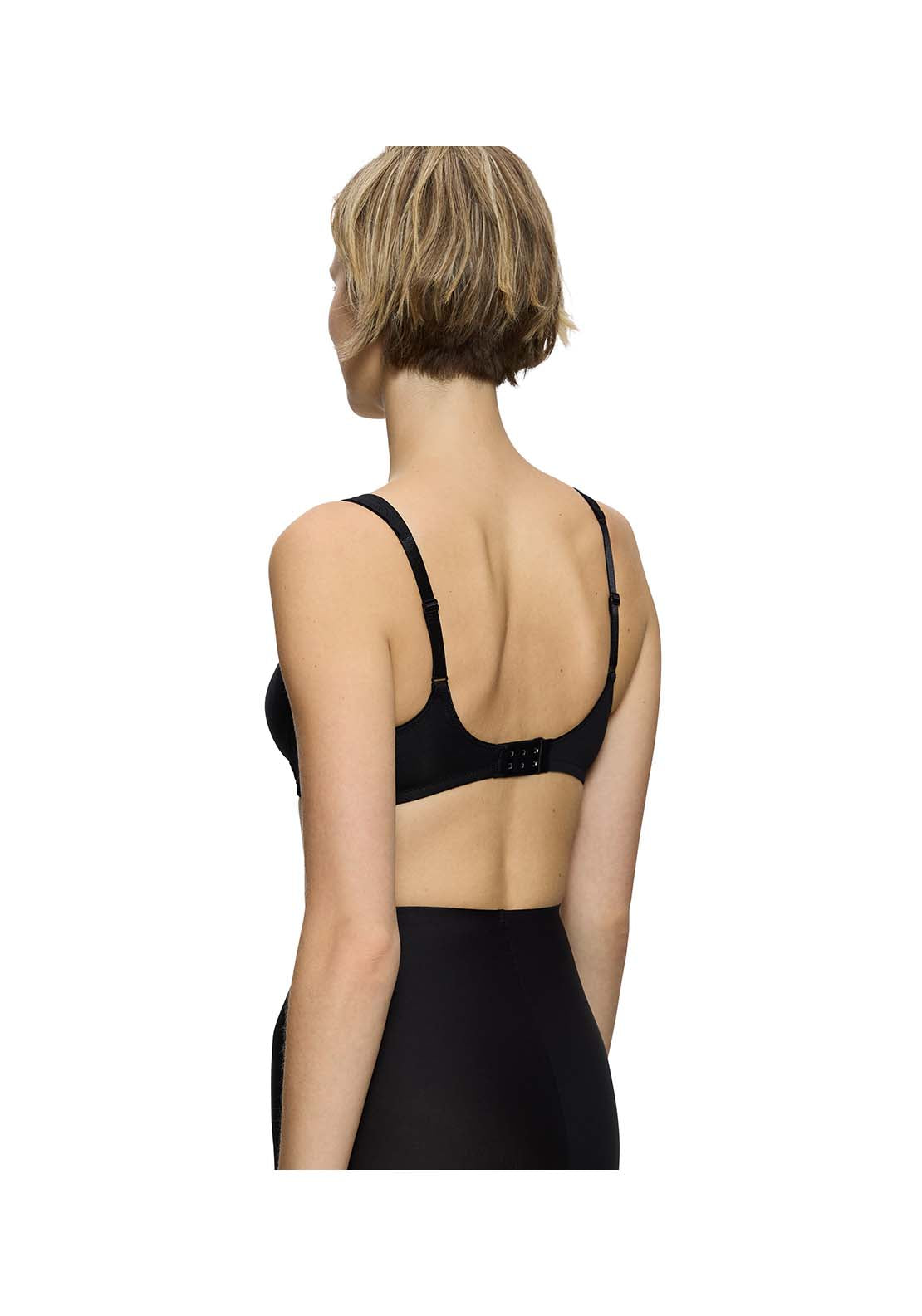 Triumph Modern Softcotton Non Wired Bra - Black 3 Shaws Department Stores