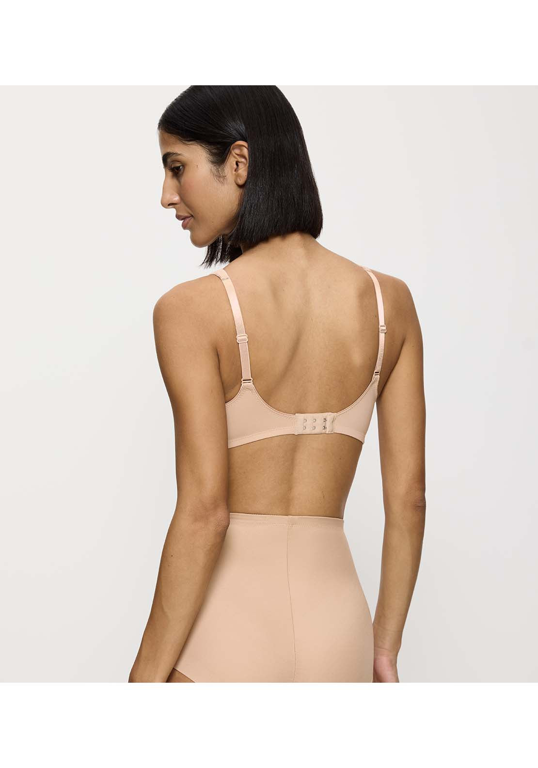 Triumph Modern Softcotton Non Wired Bra - Beige 2 Shaws Department Stores