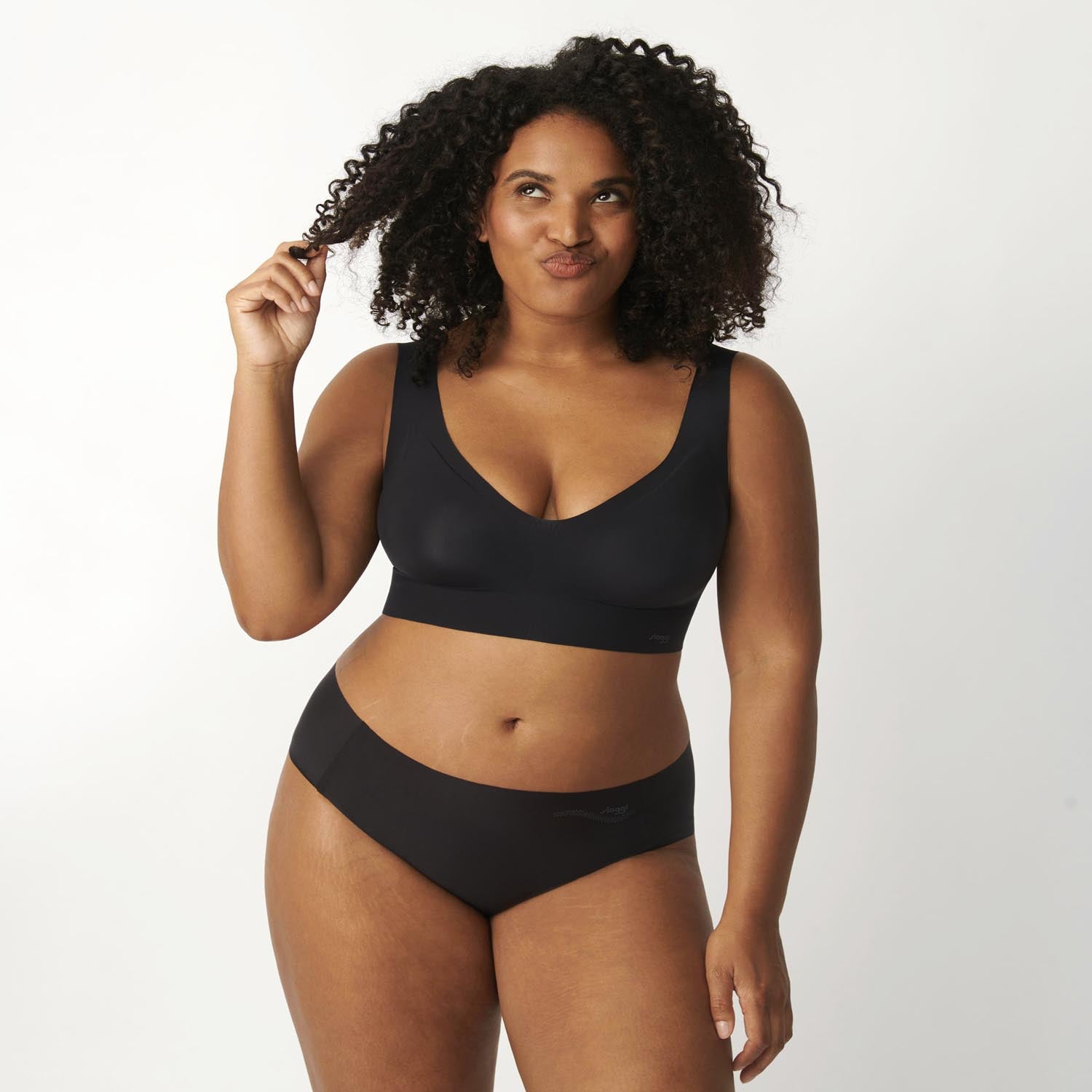 Sloggi Zero Feel Bralette Ex - Black 5 Shaws Department Stores