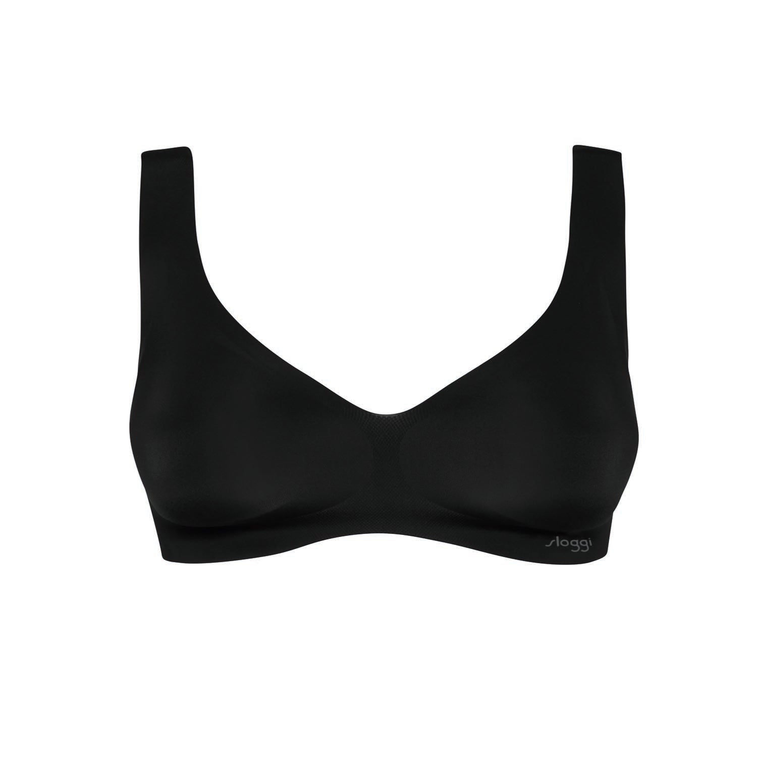 Sloggi Zero Feel Bralette Ex - Black 1 Shaws Department Stores
