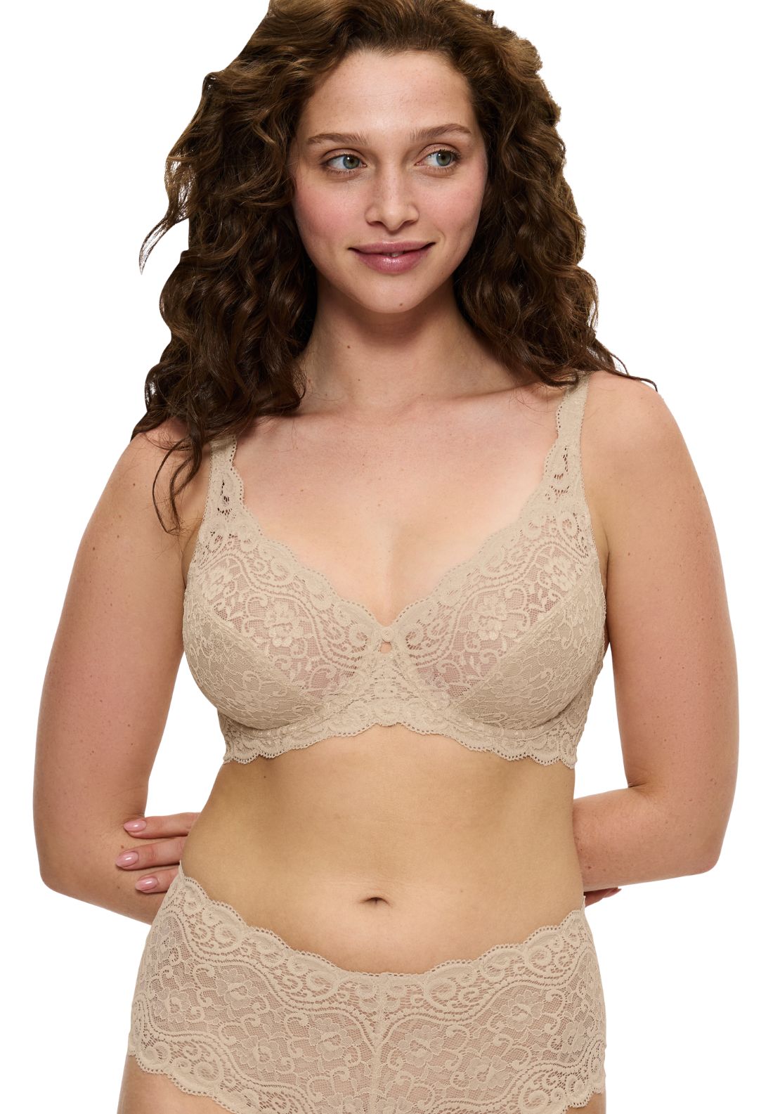 Triumph Amourette Wired Half-Padded - Nude 3 Shaws Department Stores