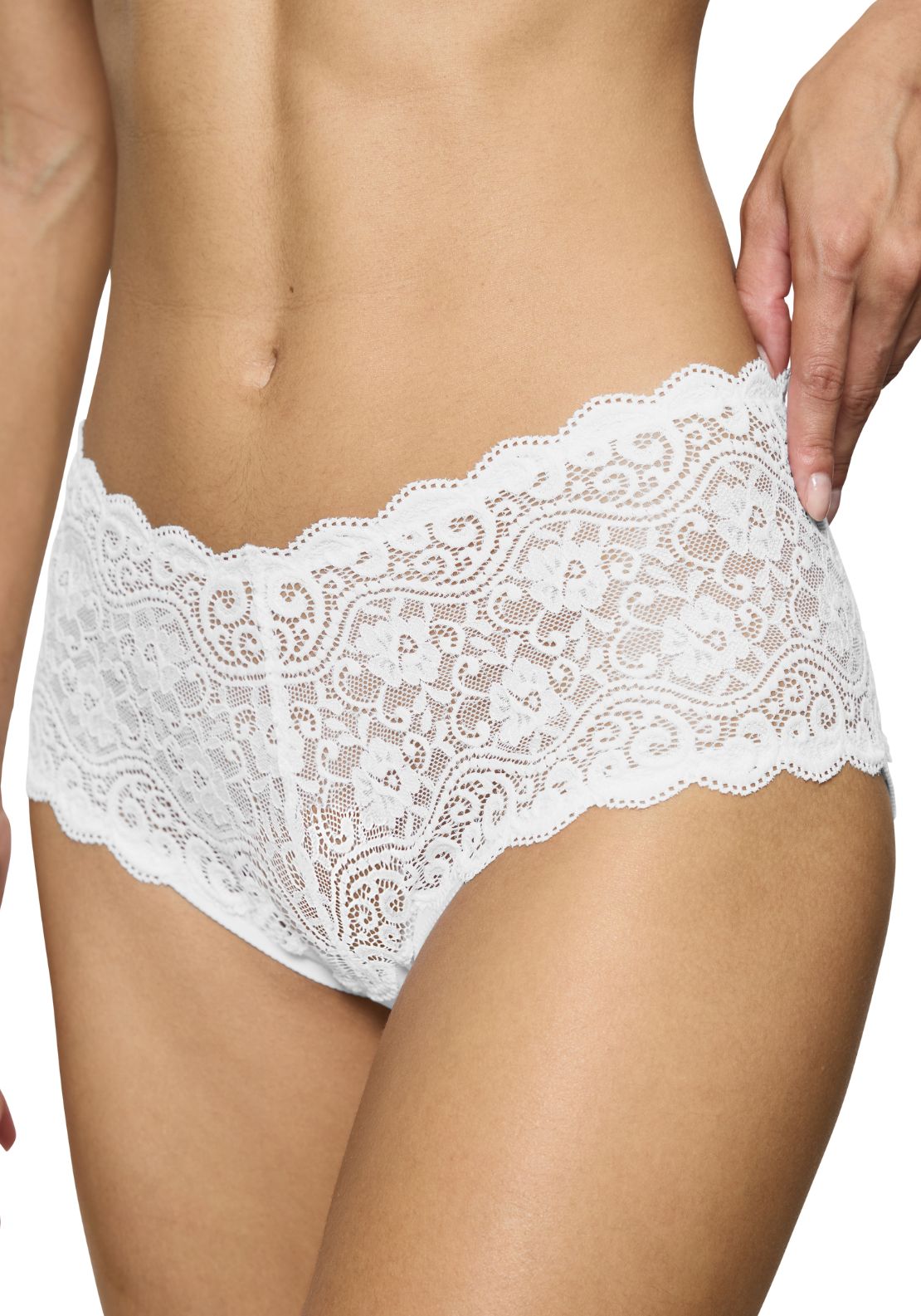 Triumph Amourette Maxi Brief - White 3 Shaws Department Stores