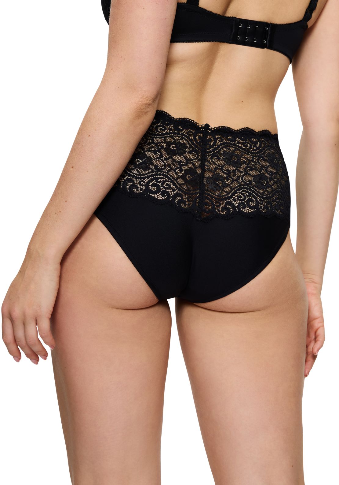 Triumph Amourette Maxi Brief - Black 2 Shaws Department Stores