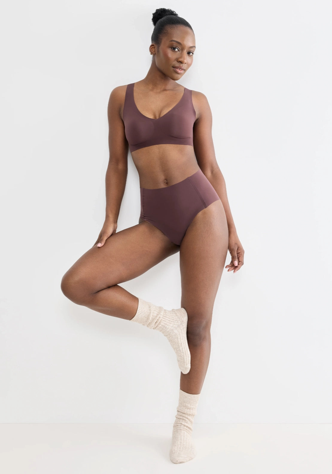 Zero Feel Bralette - Merlot