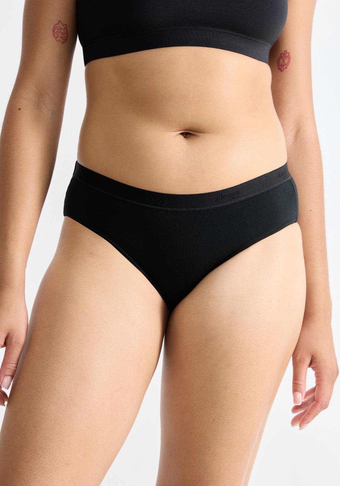Sloggi Go Casual Hipster 2 Pack Brief - Black 1 Shaws Department Stores