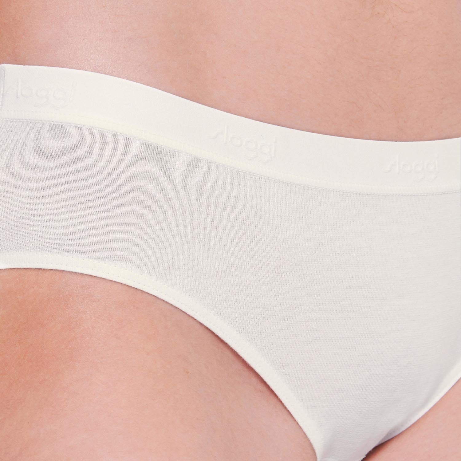 Sloggi Go Casual Hipster 2 Pack Brief - White 6 Shaws Department Stores