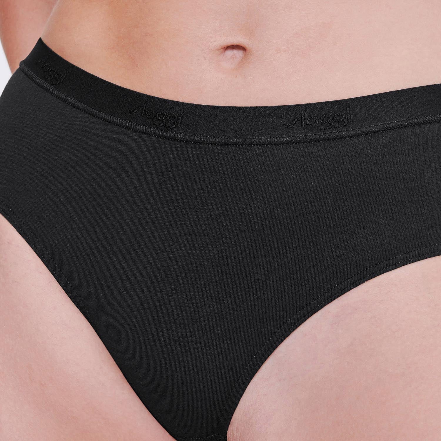 Sloggi Go Casual Midi 2 Pack Brief - Black 6 Shaws Department Stores