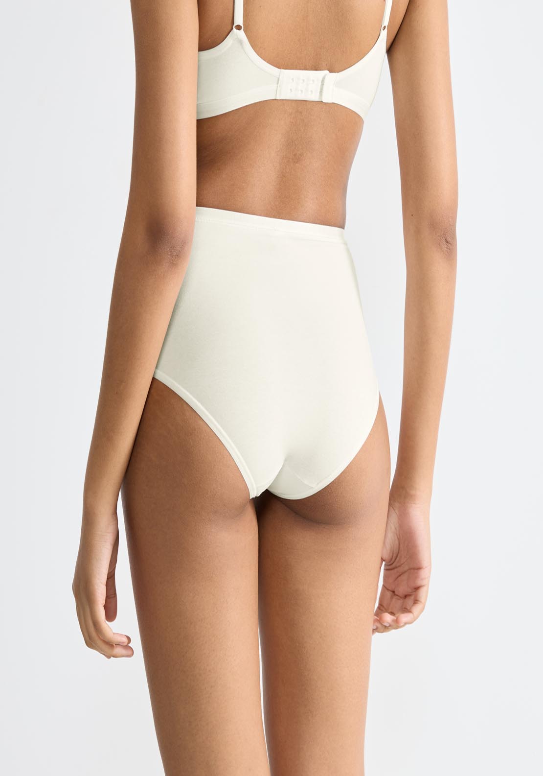 Sloggi Go Daily Cotton Highwaist 3Pac - White 2 Shaws Department Stores