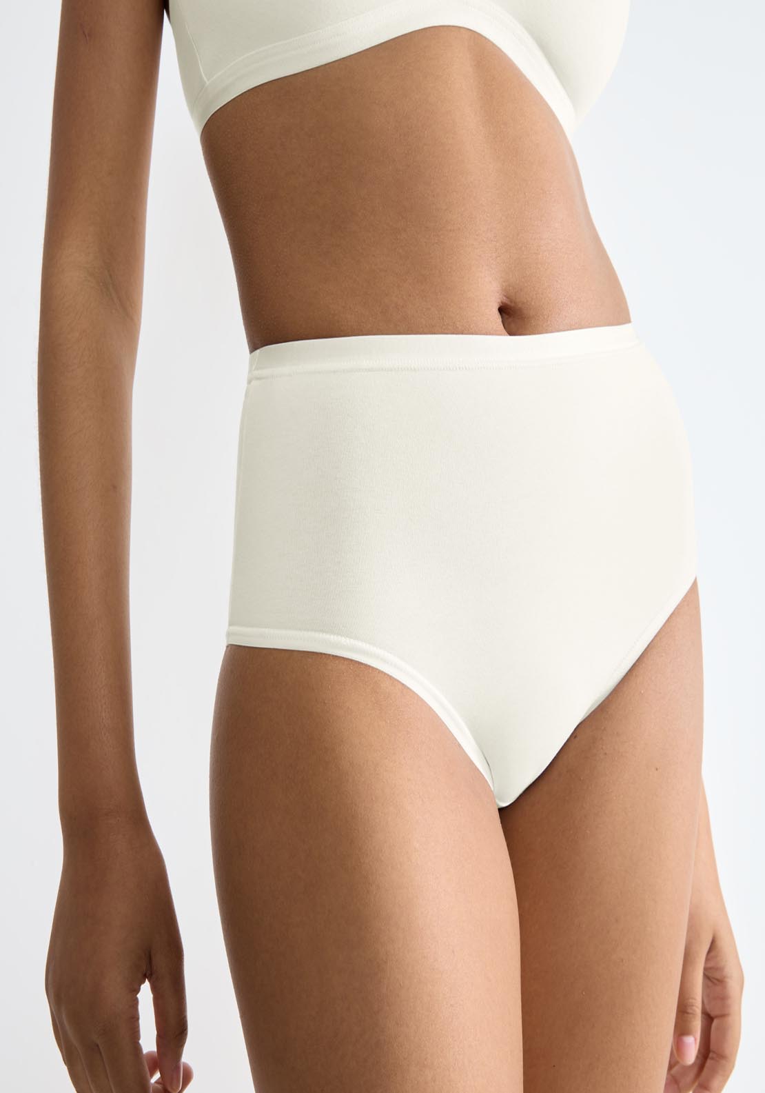 Sloggi Go Daily Cotton Highwaist 3Pac - White 3 Shaws Department Stores
