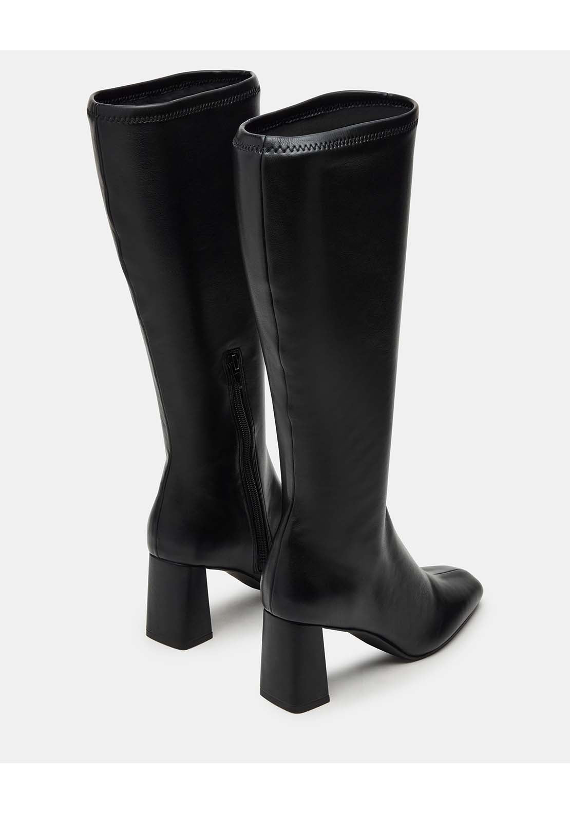 Steve Madden Knee High Boot - Black 3 Shaws Department Stores