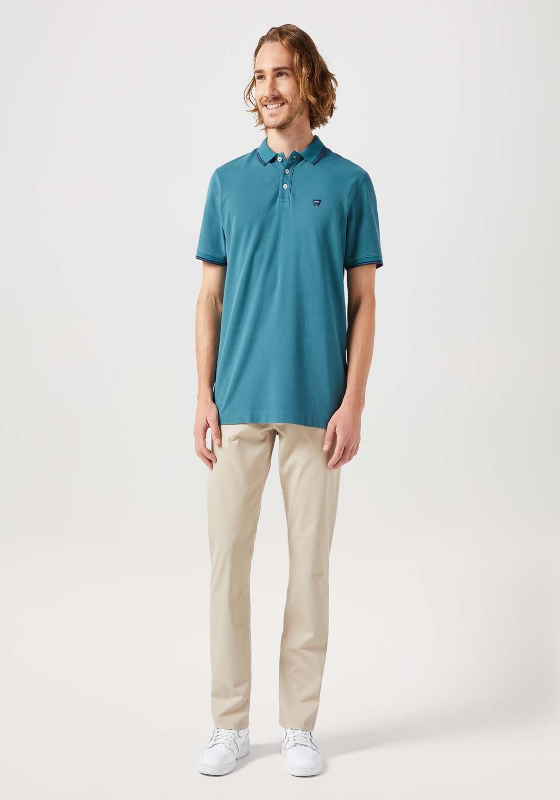 Wrangler Short Sleeve Tipped Polo 5 Shaws Department Stores