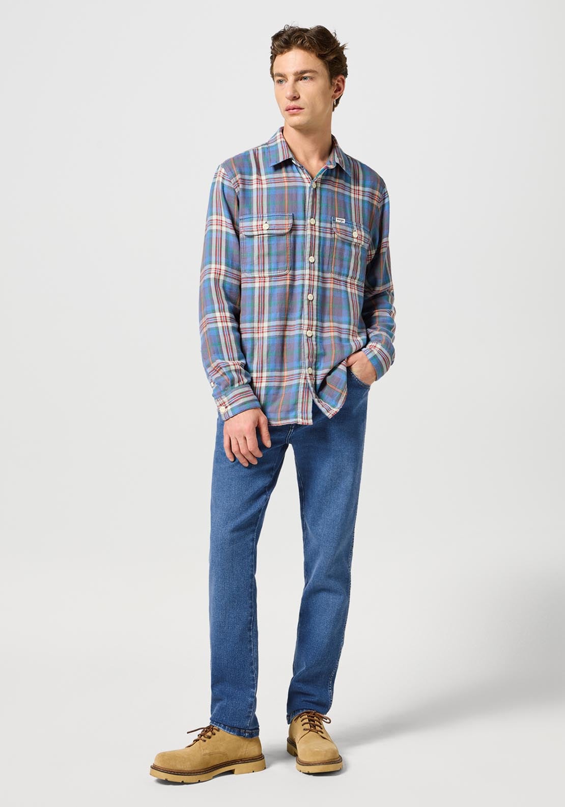 Texas Slim Medium Stretch Jeans - Ridge Wash