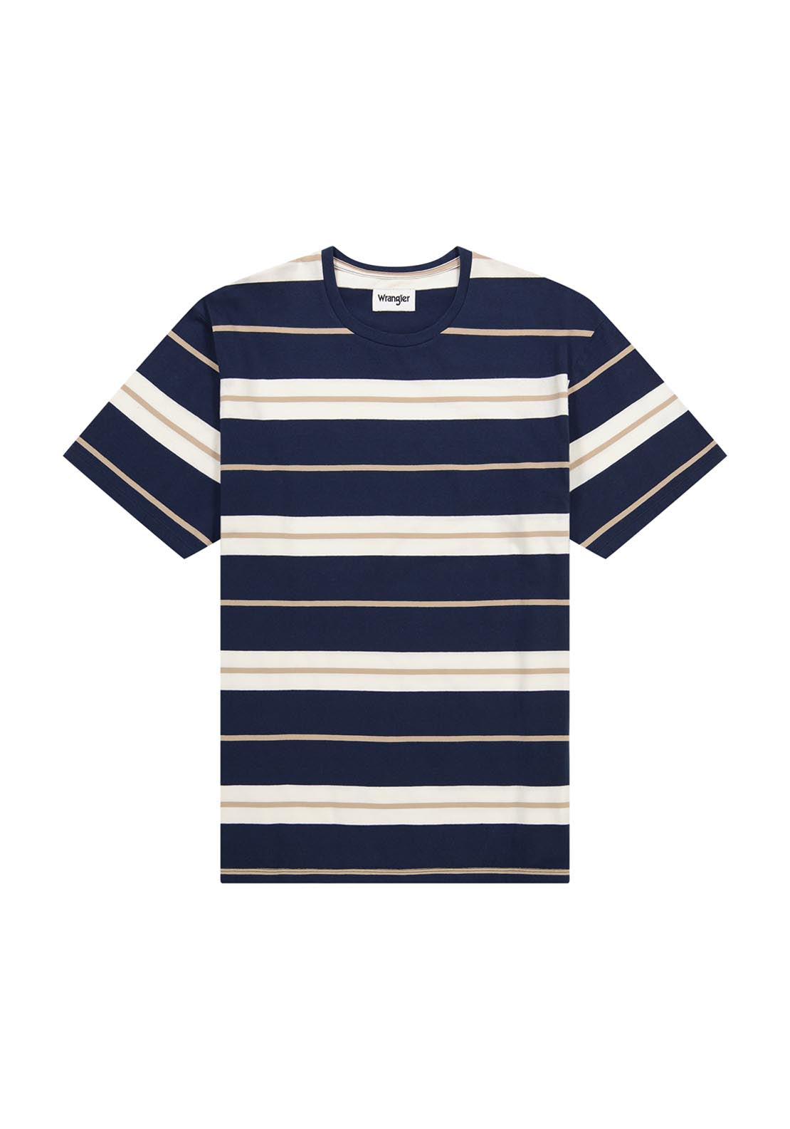 Wrangler Stripe T Shirt - Black 6 Shaws Department Stores