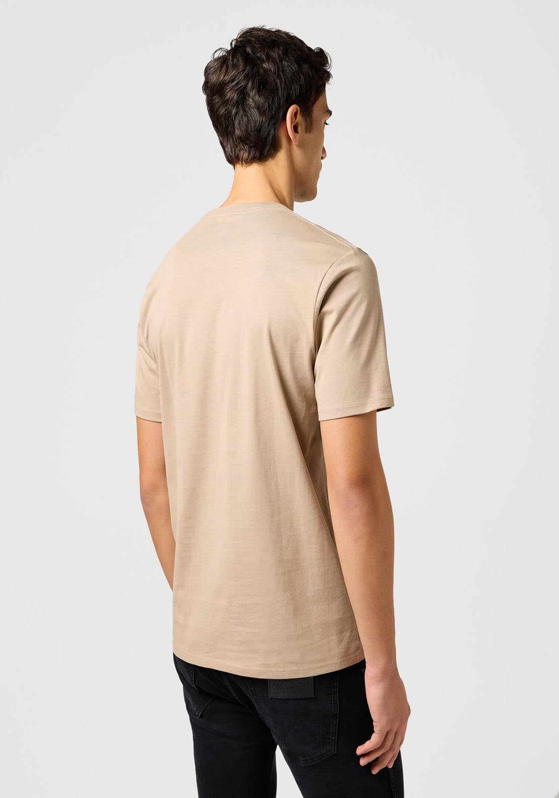 Wrangler Amaerican T Shirt - Timberwolf 2 Shaws Department Stores