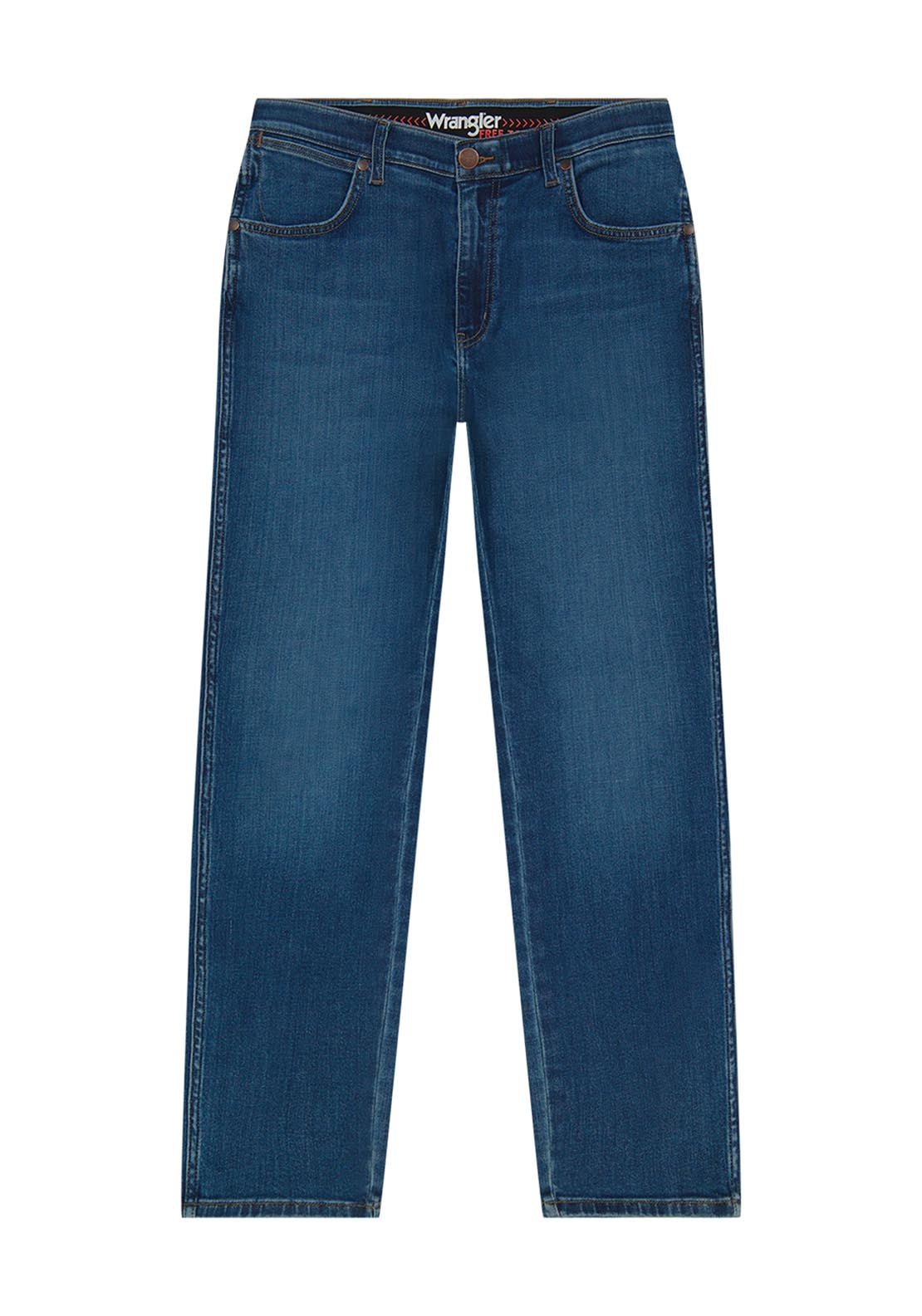 Greensboro Medium Stretch Straight Jeans - Dandelion Summer