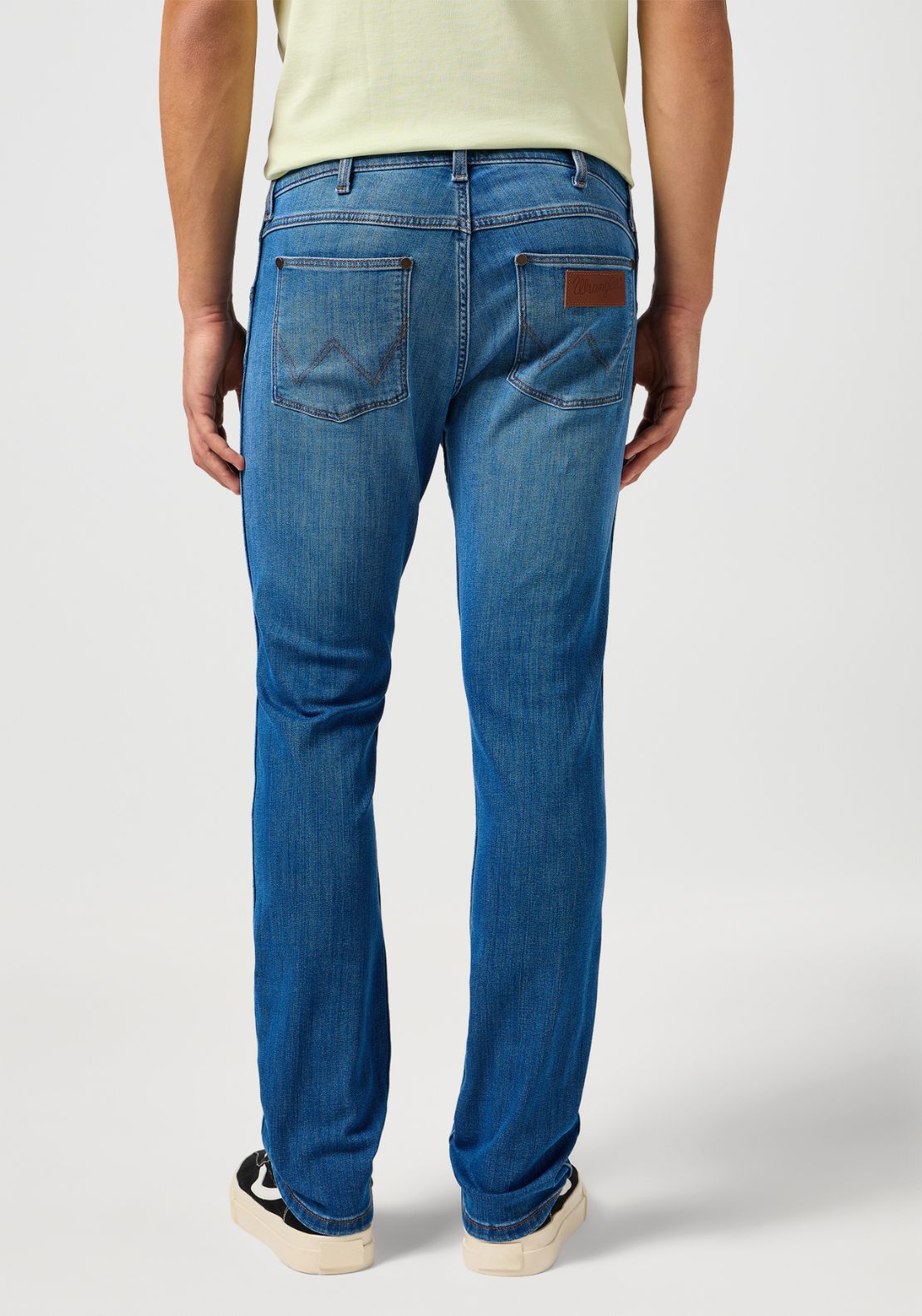 Wrangler Greensboro Denim Jeans - Green 2 Shaws Department Stores