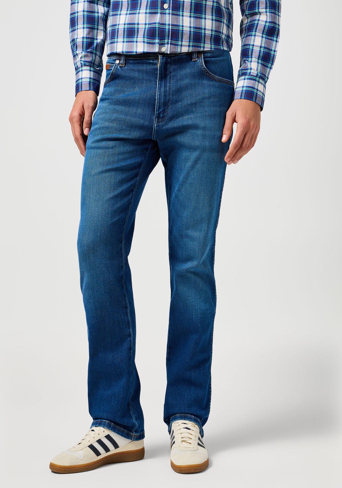 Wrangler Texas Denim Jean - Verdant Tone 1 Shaws Department Stores