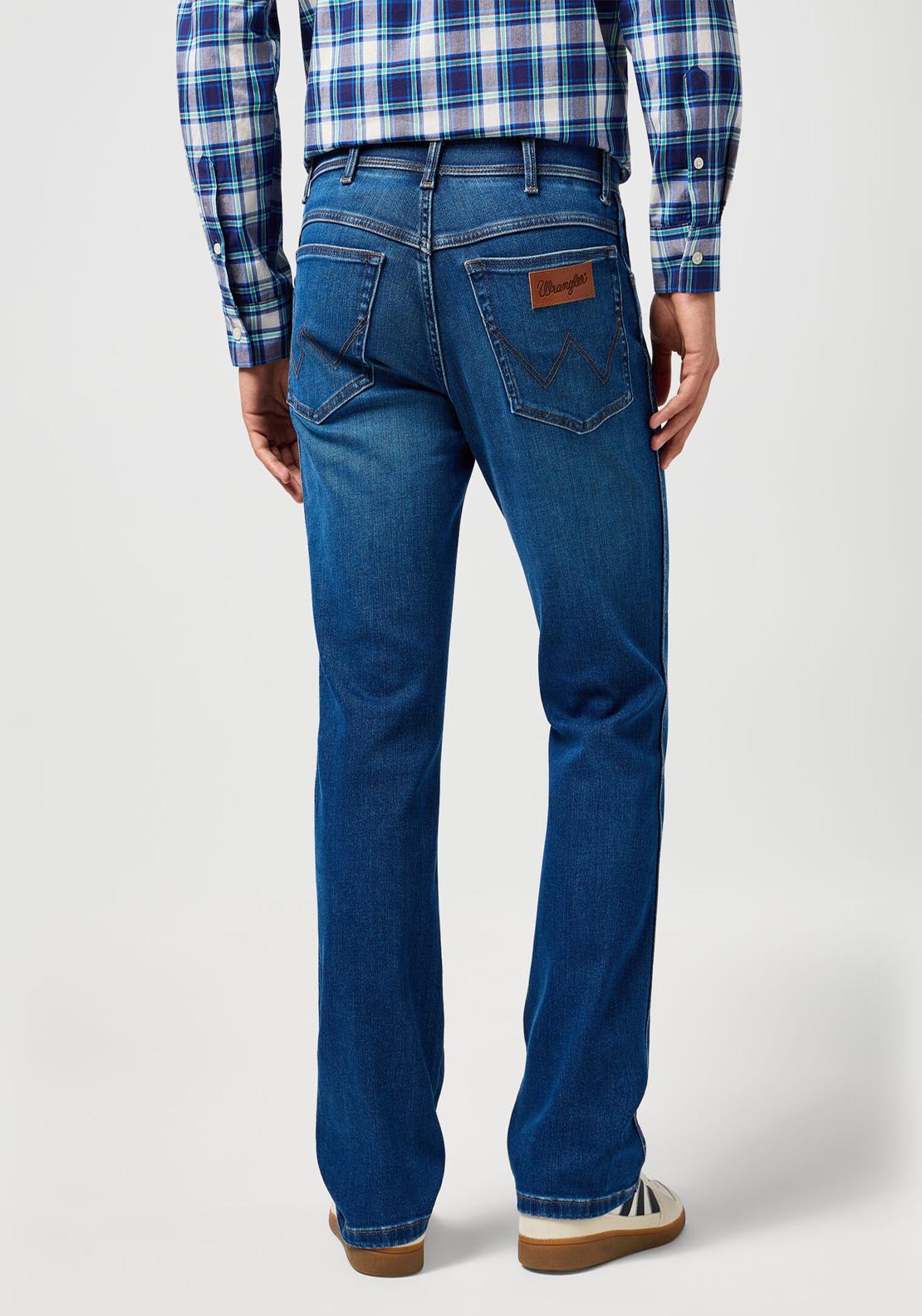 Wrangler Texas Denim Jean - Verdant Tone 2 Shaws Department Stores