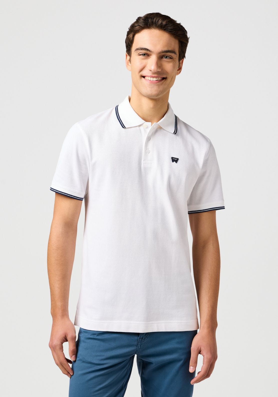 Wrangler Sign Off Tee - Blue 1 Shaws Department Stores