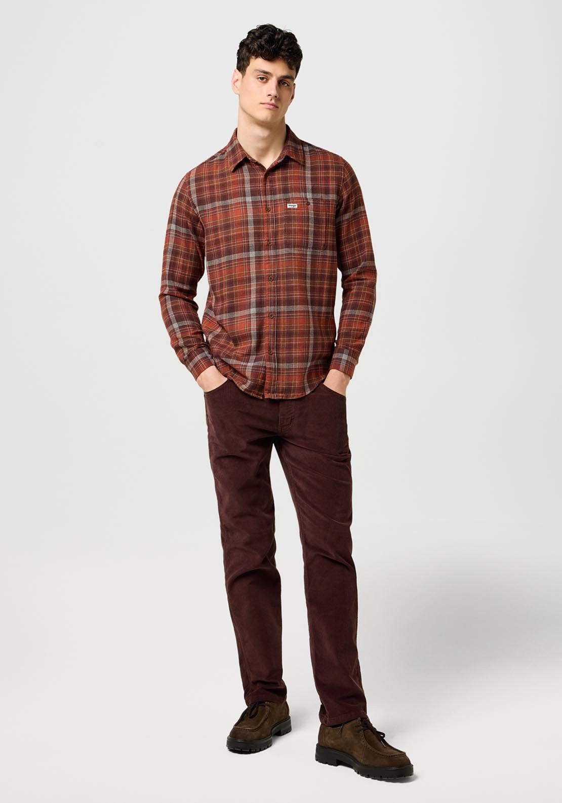 Greensboro Cord Pants - Mahogany