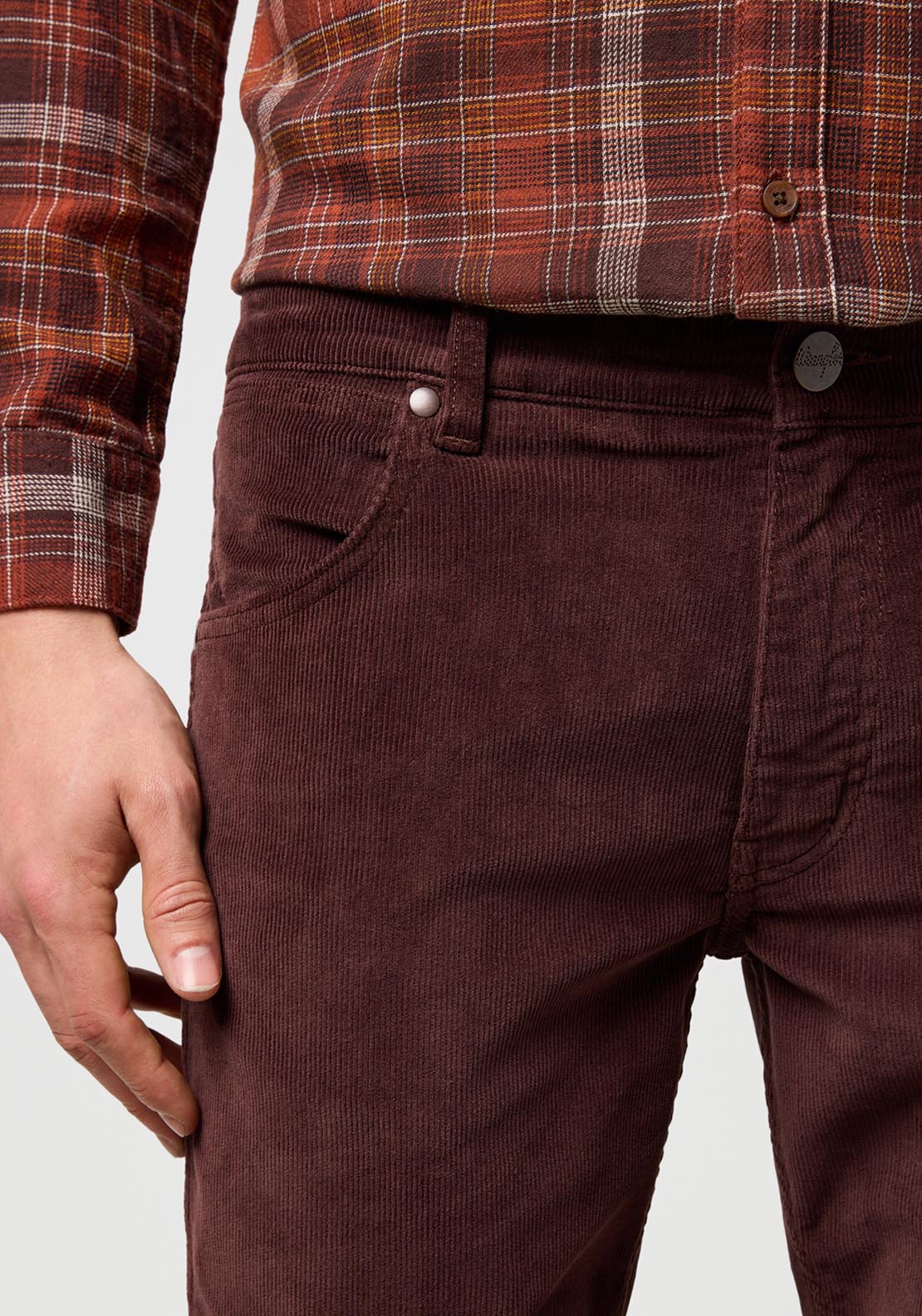 Greensboro Cord Pants - Mahogany