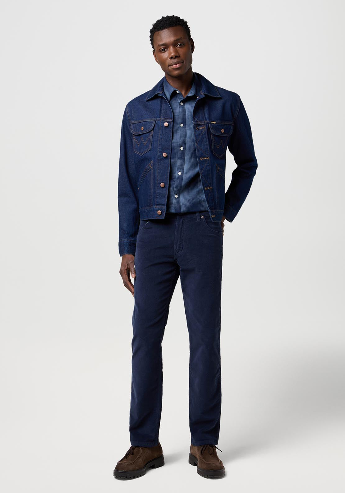Greensboro Cord Pants - Mood Indigo