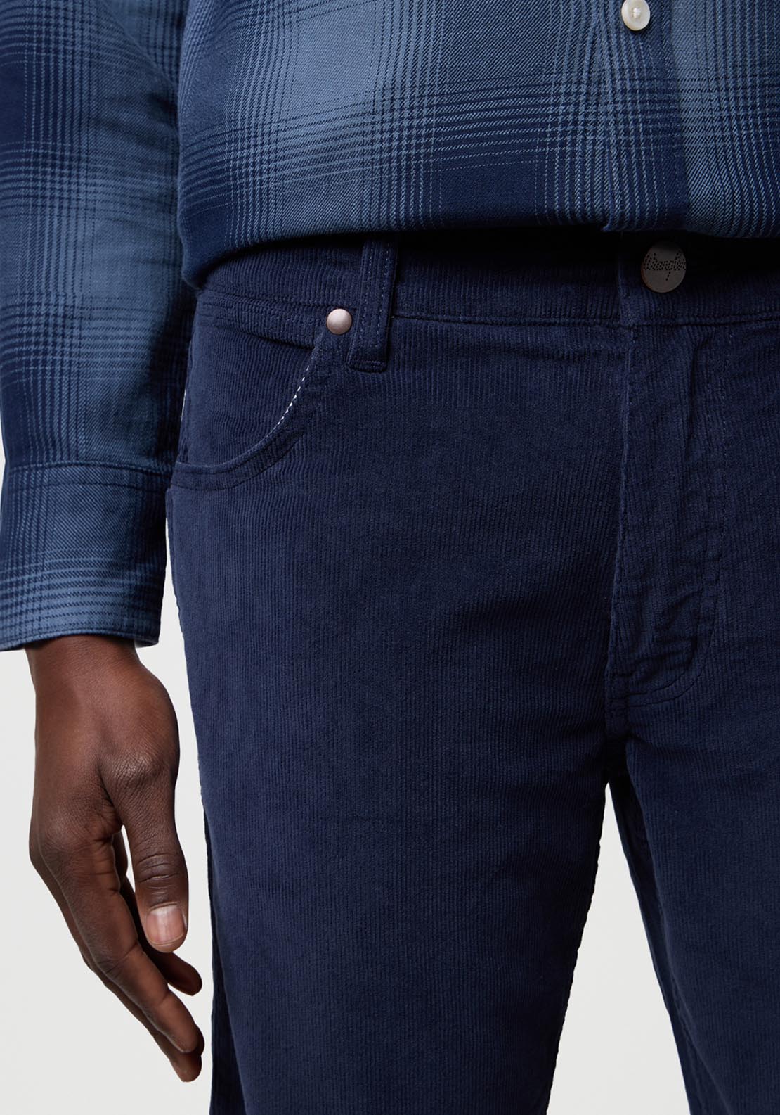 Greensboro Cord Pants - Mood Indigo
