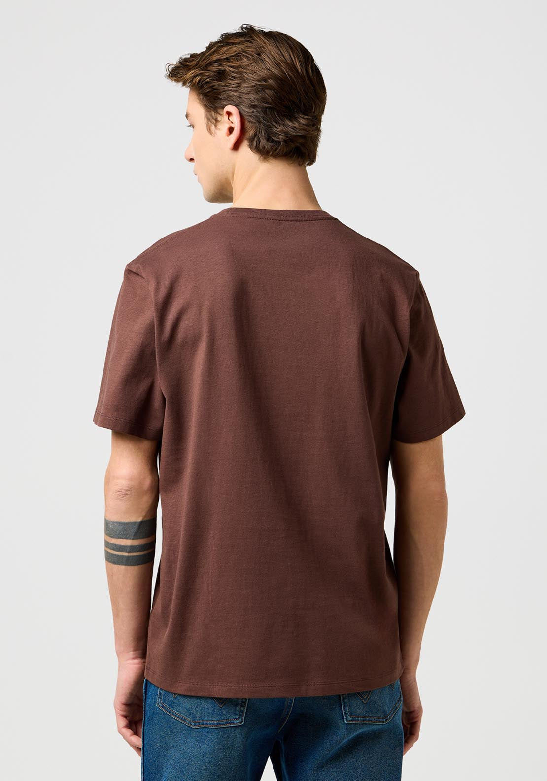 Regular Sign Off Tee - Mahogany