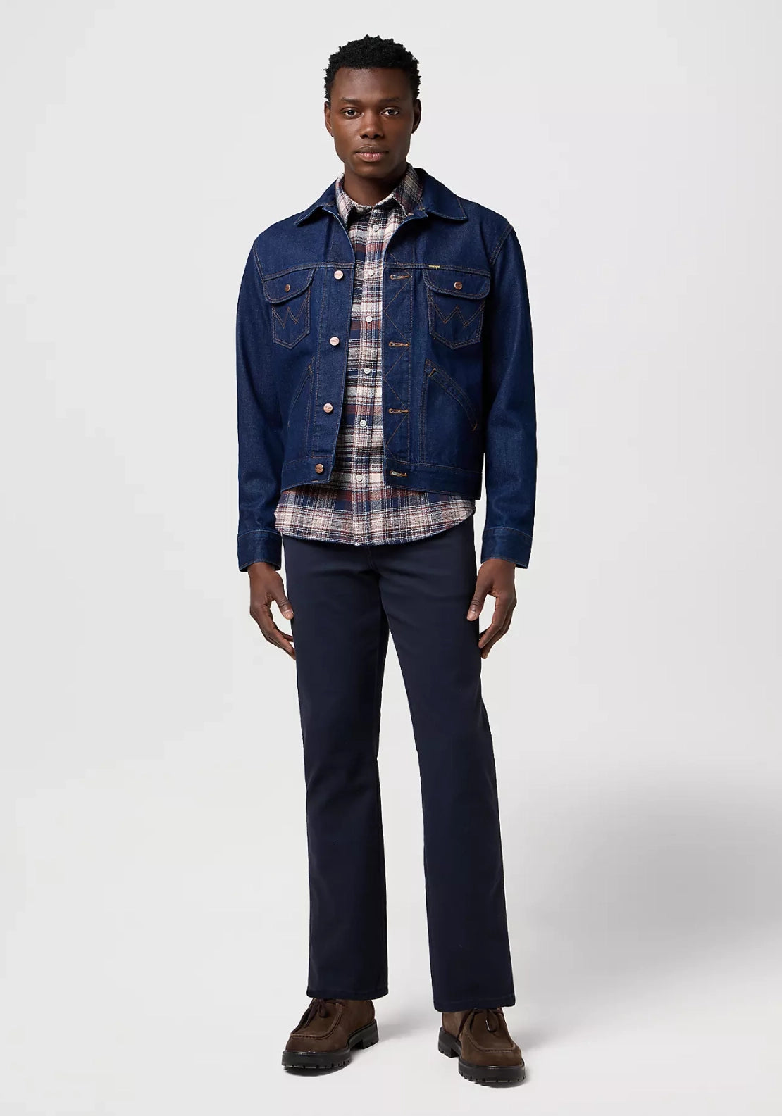 Texas Flat Fabric Jeans - Navy
