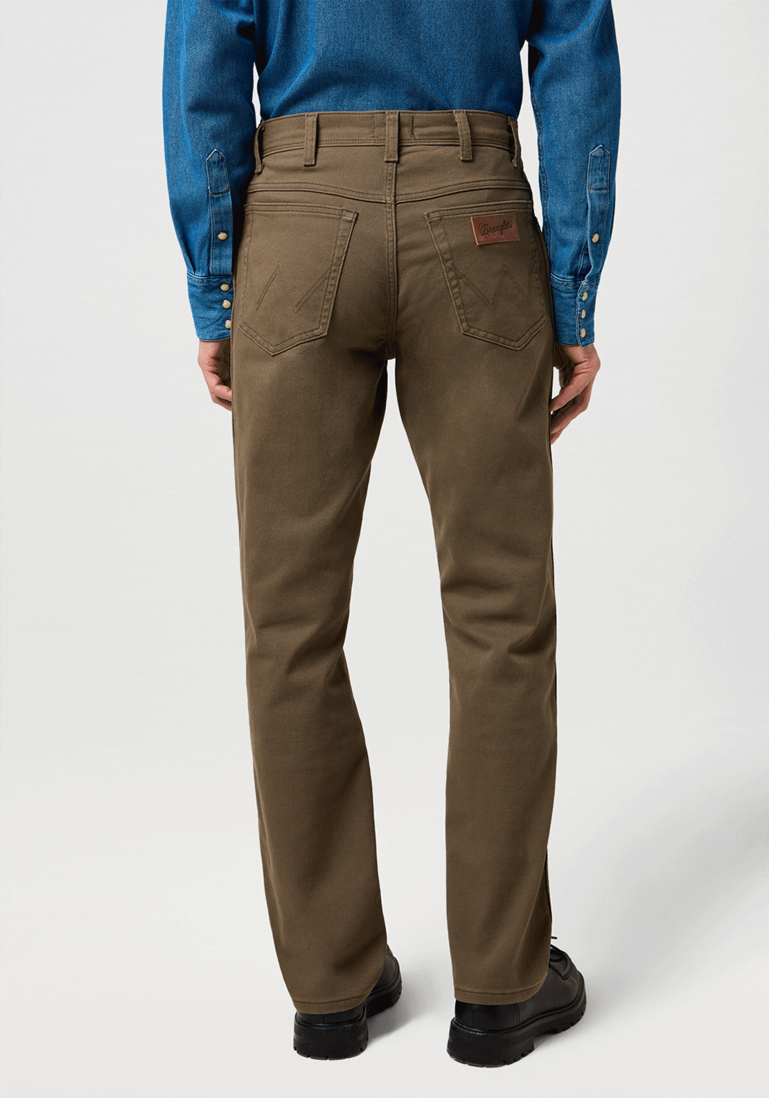 Wrangler Texas Straight Pants - Tarmac 2 Shaws Department Stores