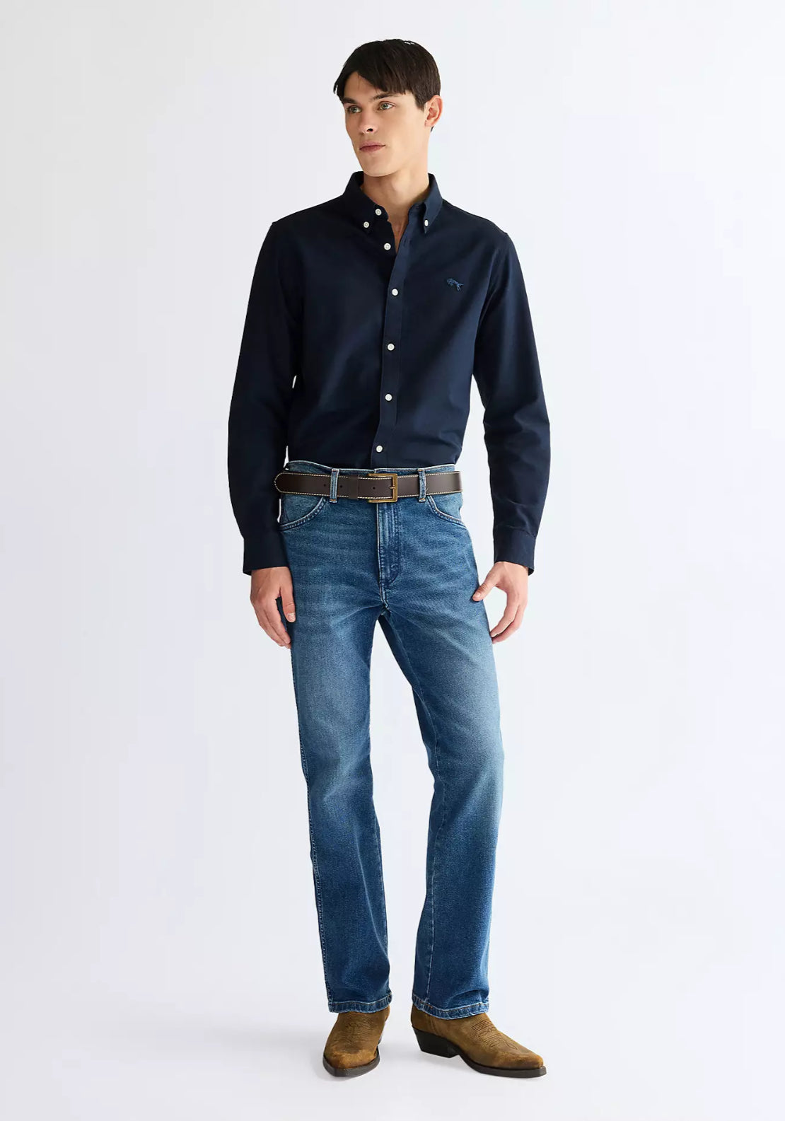 Wrancher Bootcut Jean - Grey