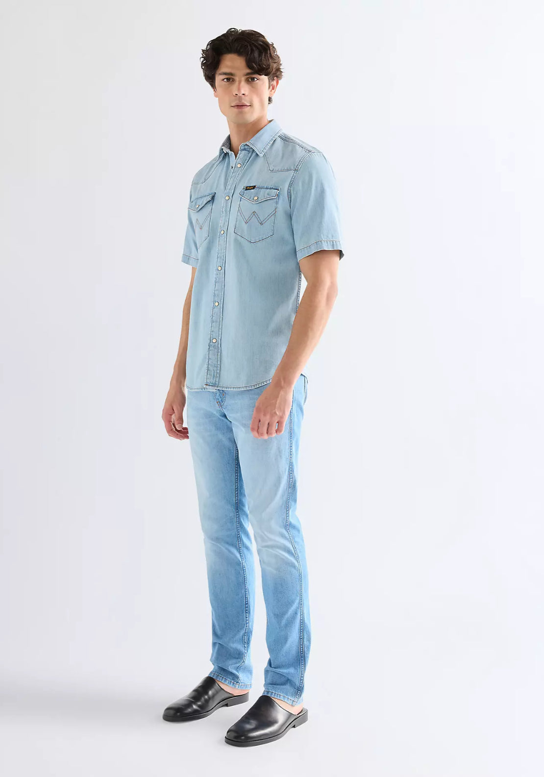 Short Sleeve Western Shirt - Riverbank