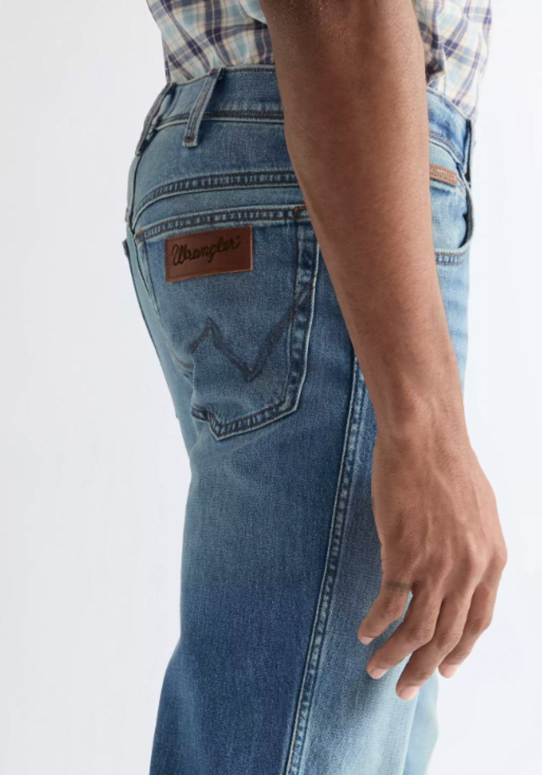 Wrangler Texas Touchlite Low Sretch Straight Jean - Harbour 3 Shaws Department Stores