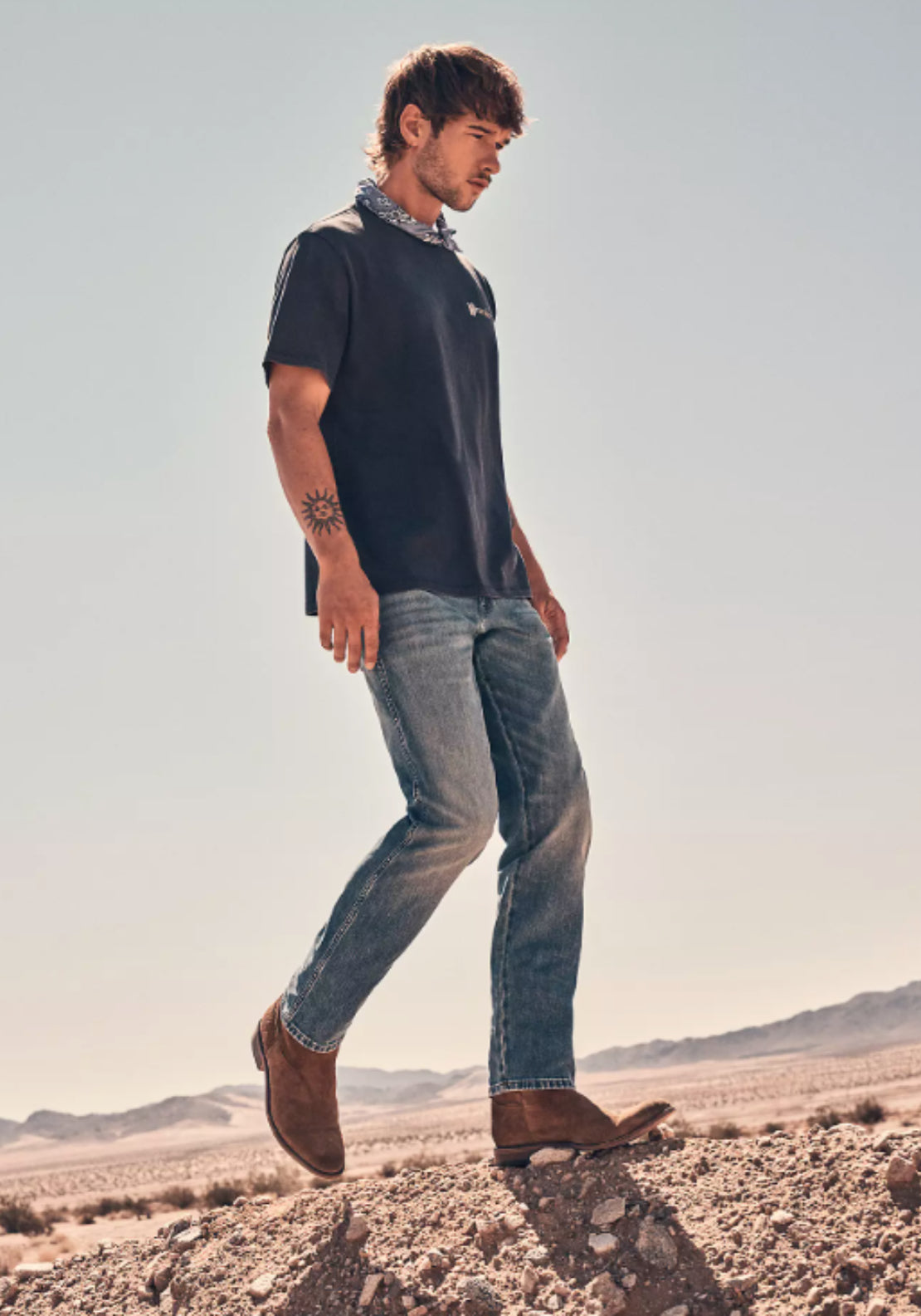 Wrangler Texas Touchlite Low Sretch Straight Jean - Harbour 6 Shaws Department Stores
